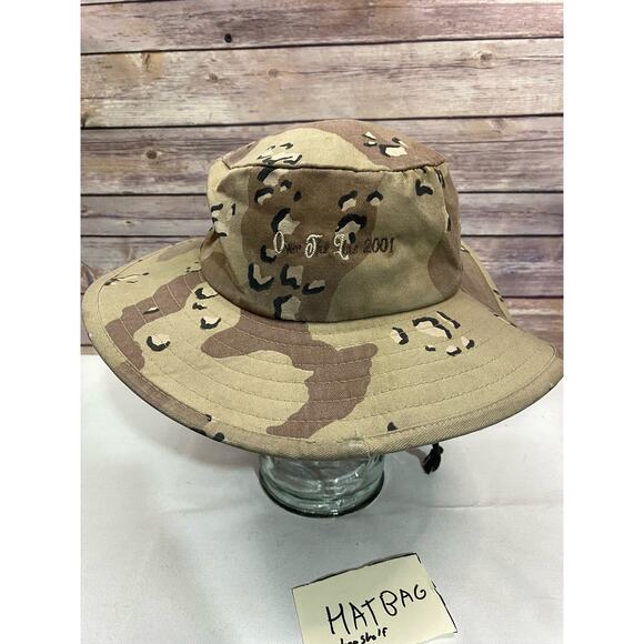 OMBAC San Diego CA Trucker Camo bucket Hat California Made in USA - Picture 3 of 10
